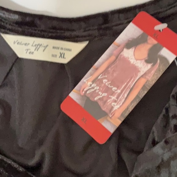 VELVET LEGGING TEE SIZE XL NWT - Picture 3 of 3